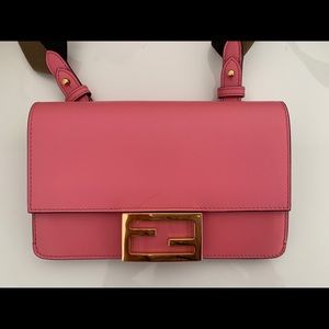 Fendi Flat Baguette Handbag